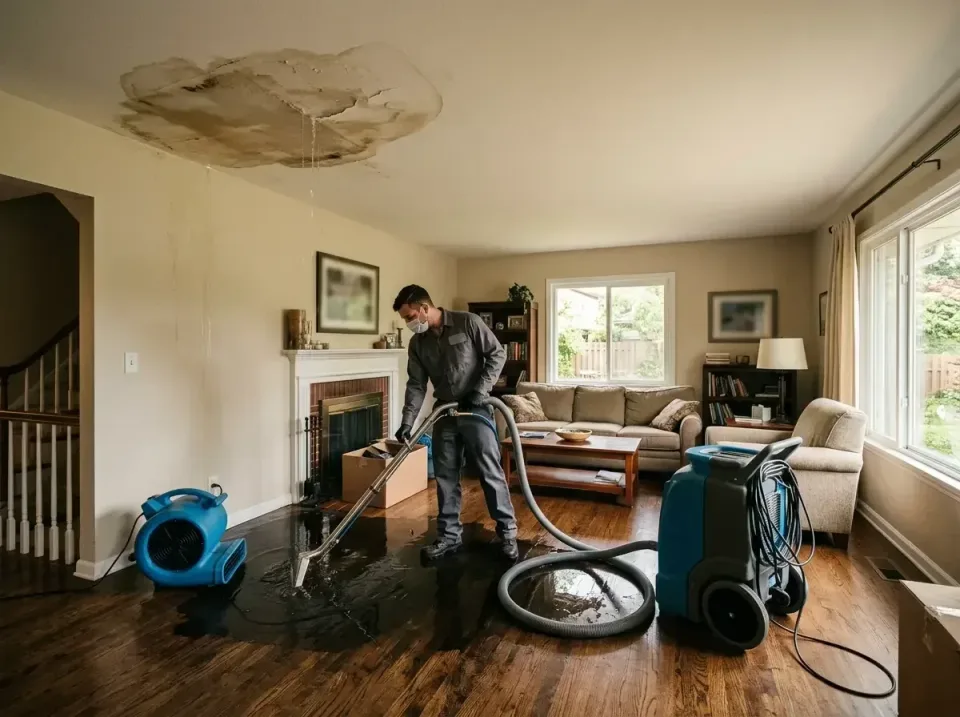 attic-pipe-burst-ceiling-drip-008 — frequently asked questions, Water Damage Restoration & Carpet Care in Independence, KY